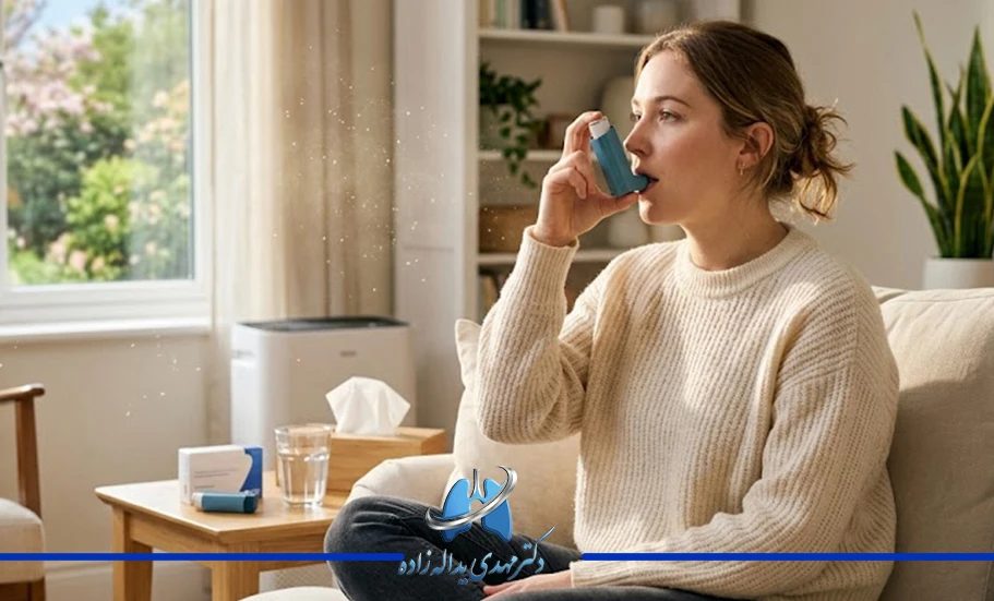 آسم آلرژیک چیست؟ از علائم گرفته تا درمان و مراقبت ها