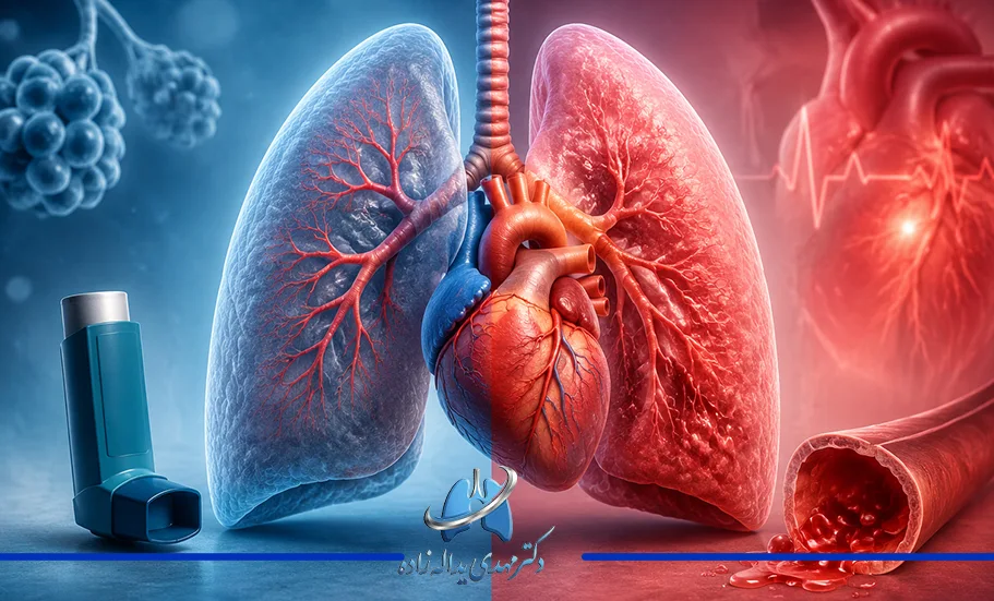 تفاوت آسم و تنگی نفس قلبی؛ چگونه علائم آن را تشخیص دهیم؟