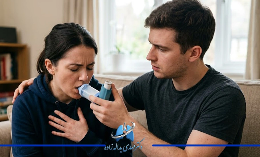 در حمله آسم چه کنیم؟ اقدامات اورژانسی + نکات حیاتی
