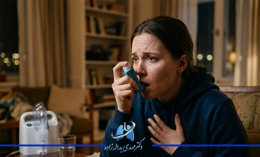 در حمله آسم چه کنیم؟